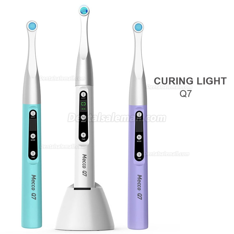 Mecco Q7 Cordless Dental LED Curing Light 2500mW/cm2